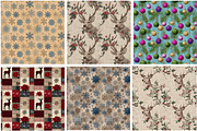 Vintage Christmas Paper Sublimation, an Illustration by Designking (Thumbnail 3 of 4)