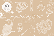 Magical Mystical Vector Illustration, an Illustration by Emma Webb Studio (Thumbnail 1 of 9)