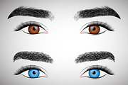 Illustration of a set of eyes, a Person Illustration by Ghagra (Thumbnail 1 of 4)