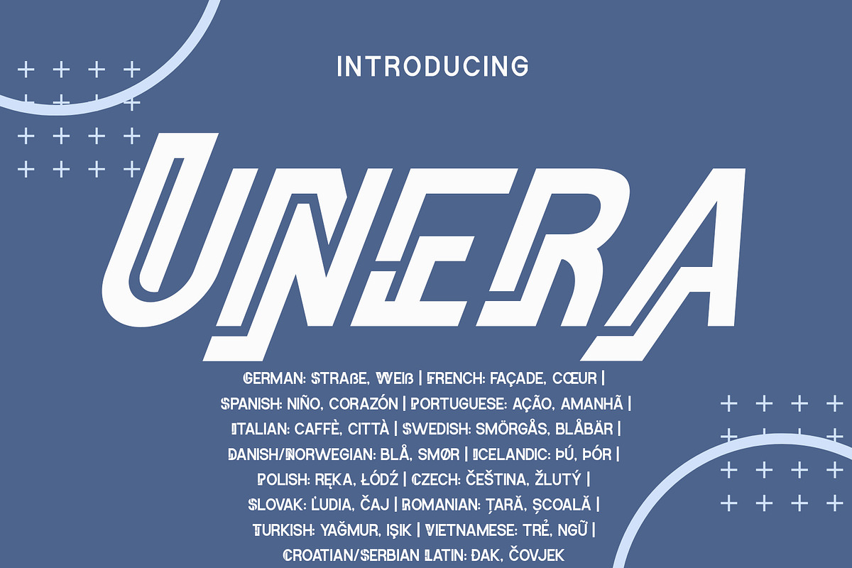Unera-Bold Font, a Sans Serif Font by NDNL Studio (Photo 1 of 9)