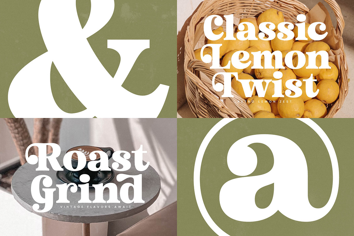 Trendy Voyage Modern Retro Serif, a Serif Font by timelesstype.co (Photo 4 of 20)