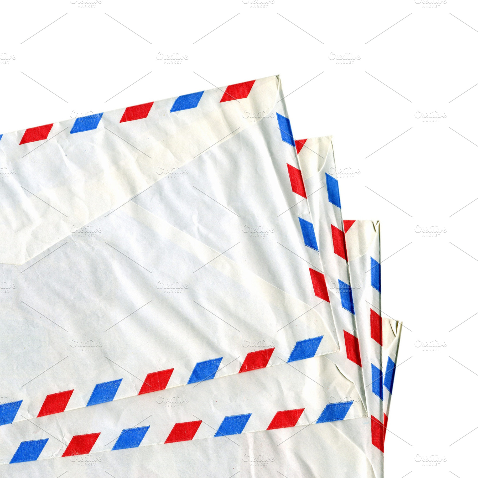 Airmail letter featuring airmail, air, and mail