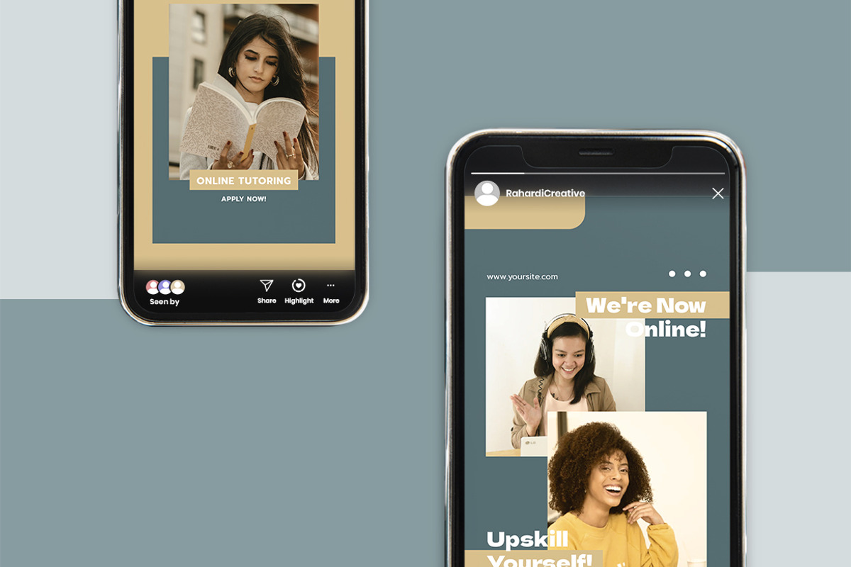 Education Instagram Stories, a Social Media Template by Rahardi Creative