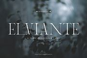 Elviante - Condensed Serif Font, a Serif Font by Flawless And Co (Thumbnail 1 of 10)