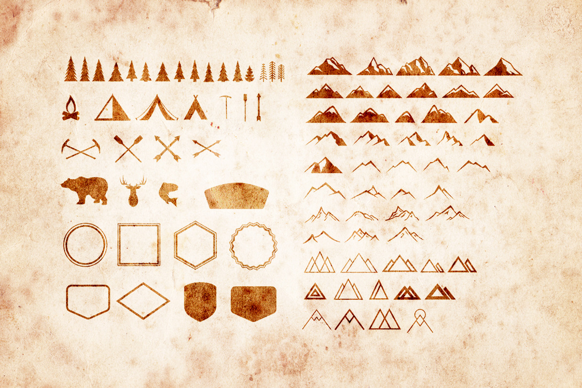 Mountain Logo Design Starter Pack, an Icon by Calvin Weibel (Photo 4 of 6)