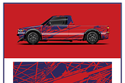 Dynamic Truck Wrap Design, a Finance Illustration by CarWrap design (Thumbnail 2 of 3)