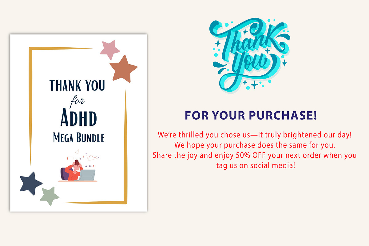 ADHD Mega Bundle Planner preview 8