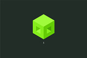 9 hexagons. Vector logo, a Branding & Logo Template by Magda (Thumbnail 7 of 11)