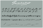 Specialist Handwritten Font, a Script Font by Artstudio (Thumbnail 8 of 8)