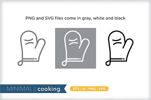 Minimal Cooking Icons