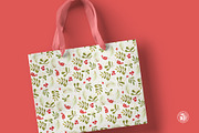 Christmas Watercolor Pattern, a Pattern Graphic by Webvilla Studio (Thumbnail 5 of 5)