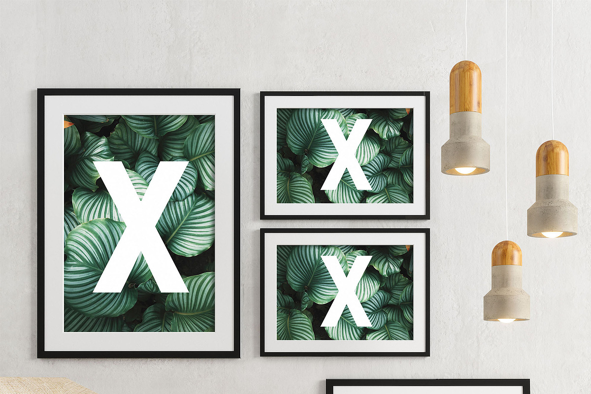 Multi Wall Frame Mockup, a Print Template by Graphictwister