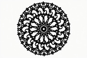 Boho Floral Mandala Vector Pack, an Illustration by Artivon (Thumbnail 3 of 20)