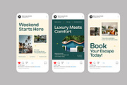 Resort Promotion Instagram Post, a Social Media Template by Neermana (Thumbnail 4 of 4)