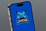Gaming Controller with E-sports Logo, a Branding & Logo Template by Design_Planet (Thumbnail 2 of 3)