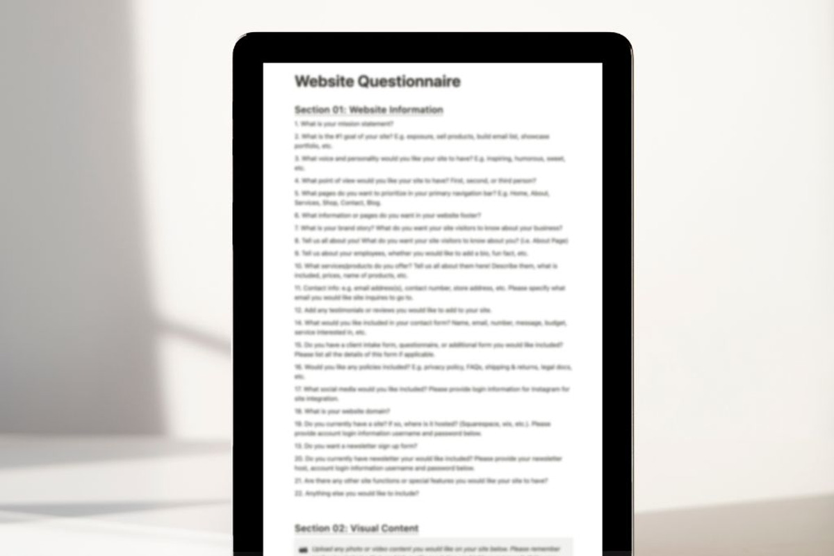 Website Notion Portal Template, a Presentation Template by Starline Creative (Photo 3 of 7)