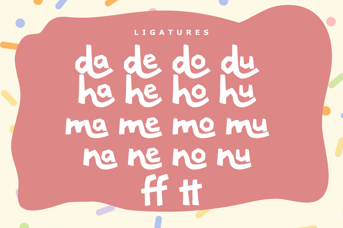 Nareko - Display Font, a Handwritten Font by Majelis Art (Photo 7 of 7)