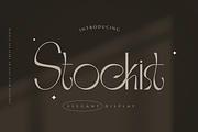 Stockist Elegant Display, a Font by Creatype Studio (Thumbnail 1 of 10)