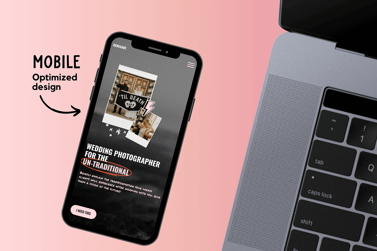 Squarespace Website for Photographer, a Squarespace Template by Kurly Creative (Photo 9 of 11)
