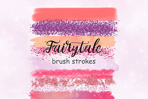 Fairy Tale Brush Strokes, an Object Illustration by GlamArtZhanna