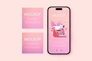 Phone Screen Mockup Set, an iPhone Mockup by ForgeDesign (Thumbnail 11 of 13)