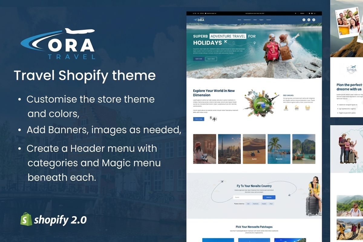 Ora Adventure Shop Shopify Theme, a Shopify Template by ThemesRain (Photo 2 of 3)