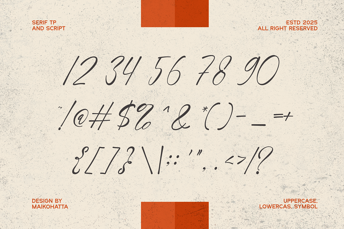 Qeica - Font Duo Typeface, a Serif Font by MaikoHatta (Photo 10 of 10)