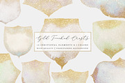 Gold Touched Watercolor Crests, an Object Graphic by OM Creativ (Thumbnail 3 of 7)