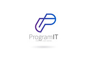 P letter, P monogram, a Branding & Logo Template by Logocreative (Thumbnail 1 of 3)