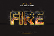 Editable Fire Text Effects, a Layer Style Add-On by MRI STUDIO (Thumbnail 7 of 11)