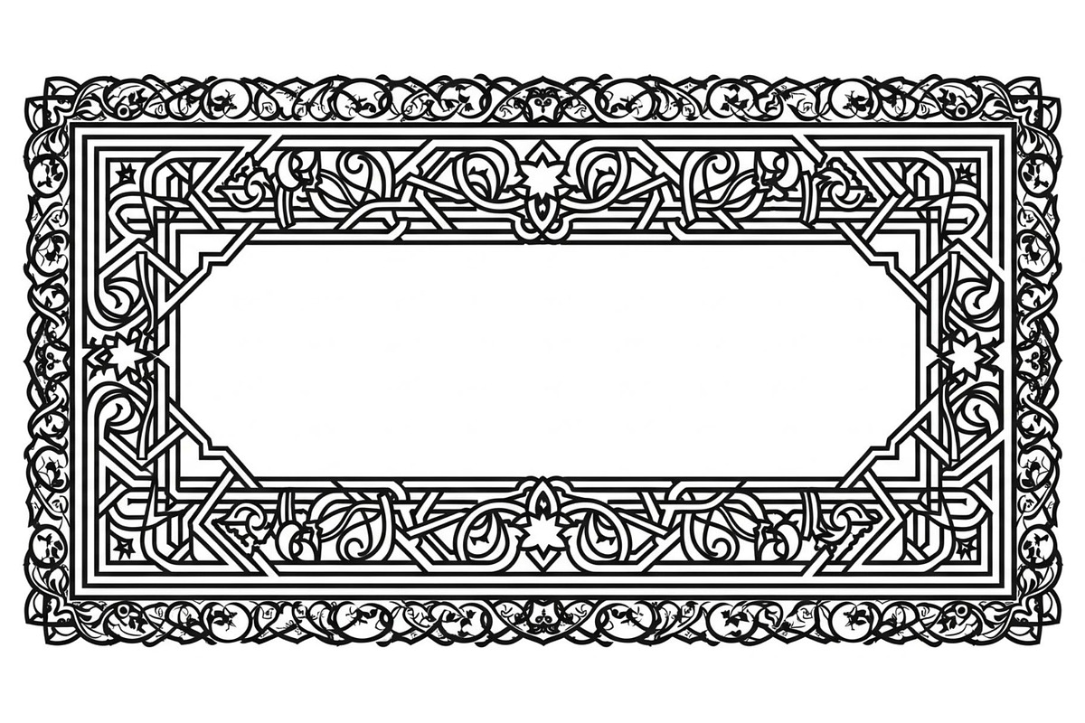 Ornamental Frame SVG Bundle, an Illustration by jahid234 (Photo 12 of 31)