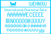 Pixel Round font, a Sans Serif Font by weknow (Thumbnail 8 of 8)