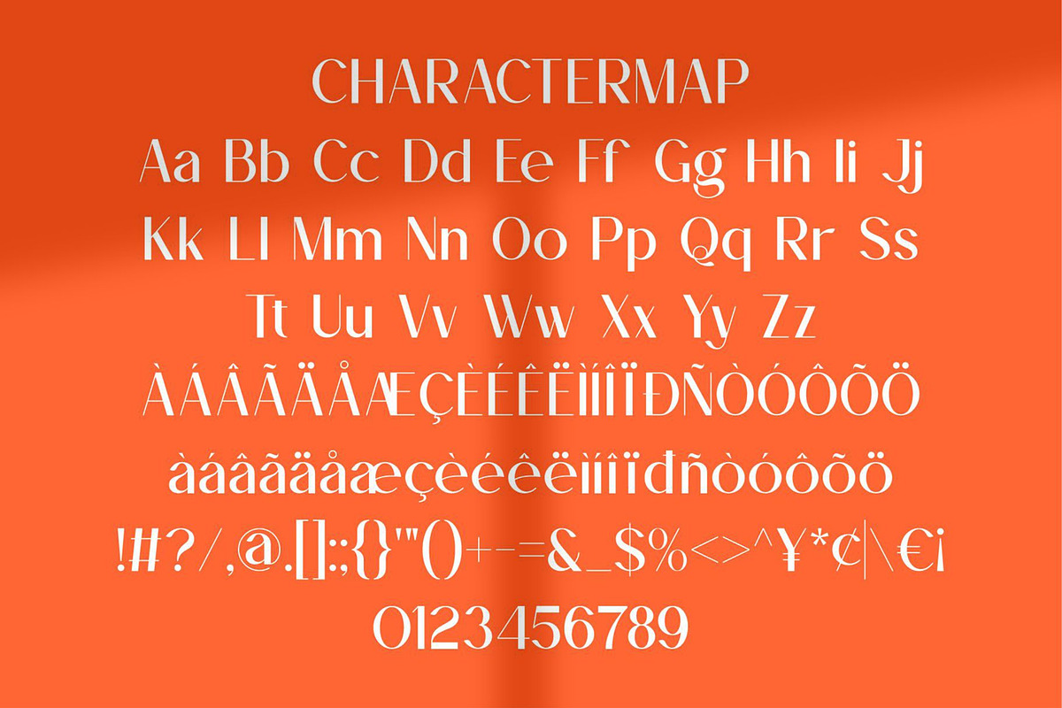 Megiko Modern Minimalist Sans Serif, a Sans Serif Font by Ermedia Studio (Photo 8 of 10)