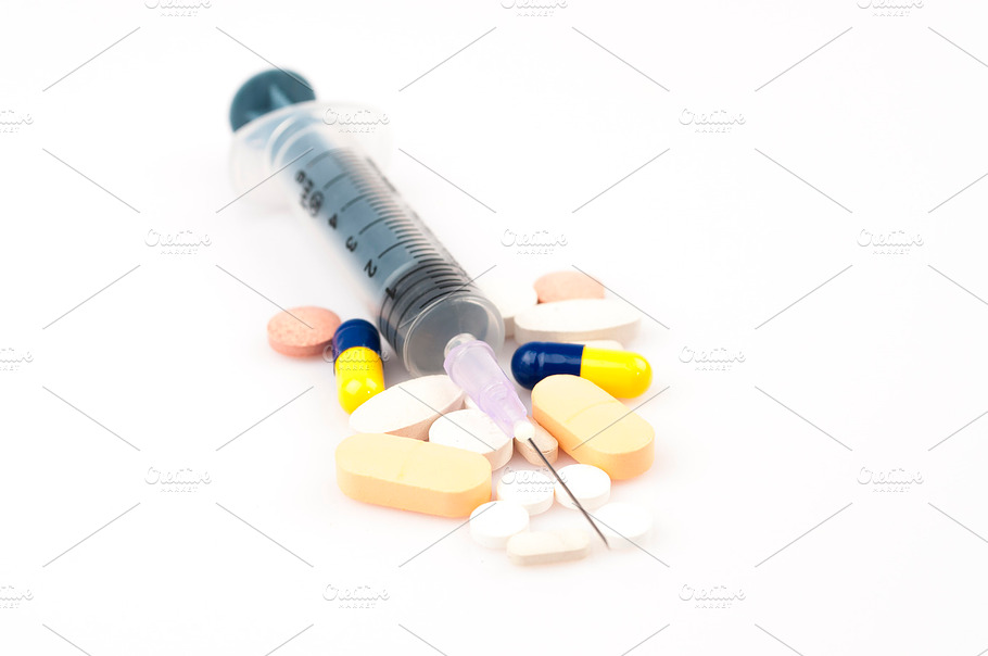 Syringe With Tablets