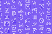 Fitness Icons set, an Outline Icon by Volyk (Thumbnail 5 of 5)