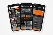 NeverOld - Retro Tech E-commerce UI, an App Template by twinstd (Thumbnail 4 of 5)