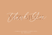 Camila Raindrop - Elegant Font, a Script Font by Letterative Studio (Thumbnail 7 of 7)
