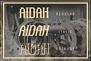 Aidah, a Slab Serif Font by Arterfak Project (Thumbnail 2 of 6)