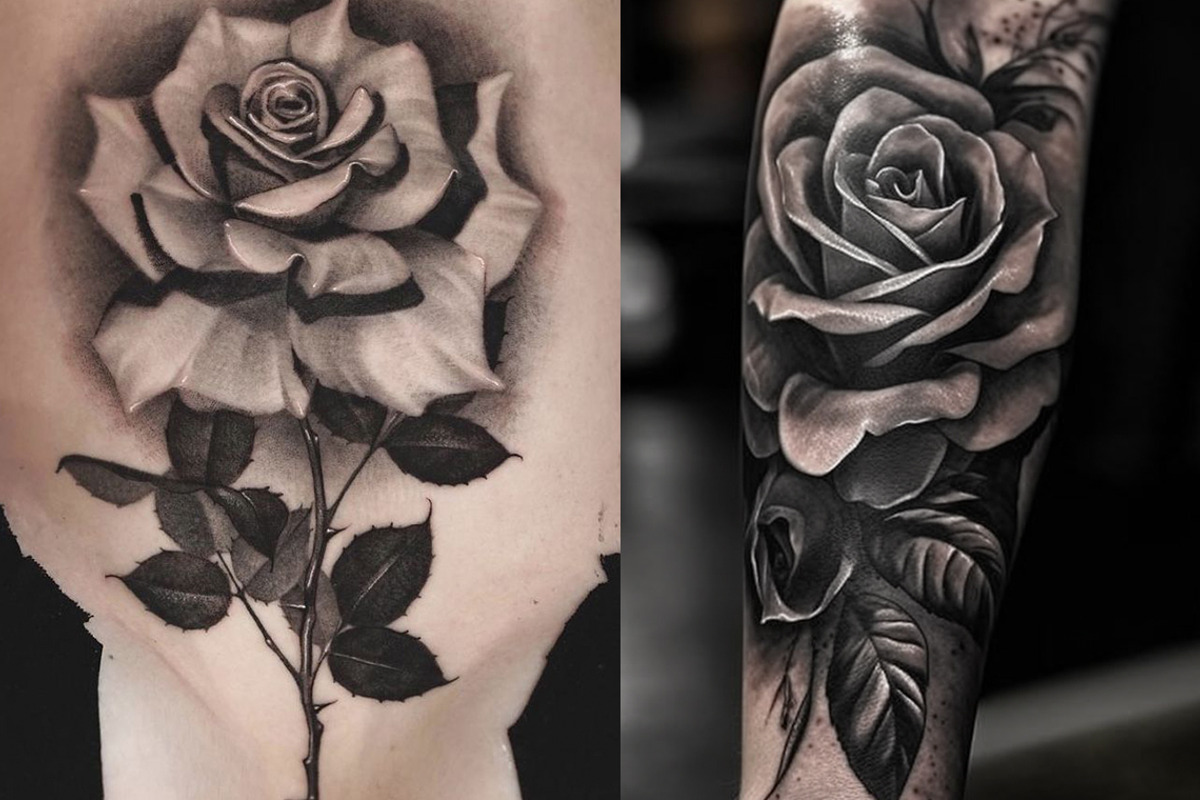 16k Rose tattoo bundle, a Nature Photo by ProcreateInk (Photo 9 of 9)