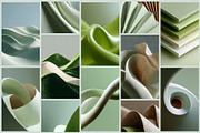 Green & Neutral Verticals, an Abstract Photo by AI Petr Creative Agency (Thumbnail 4 of 7)