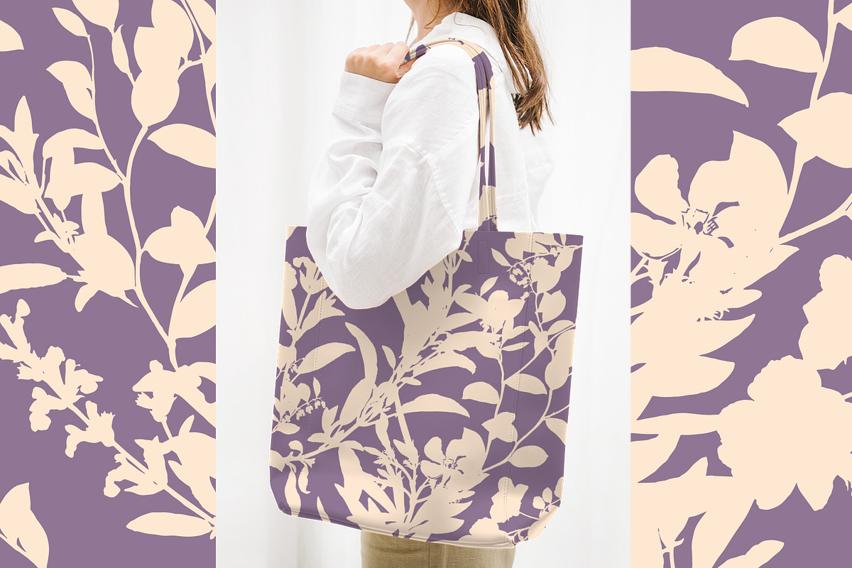 Subtle Powdery Flowers, a Pattern Graphic by MalyskaStudio (Photo 4 of 12)