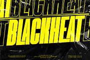 Sale! Blackheat-Bold Sans Condensed, a Sans Serif Font by Almarkhatype (Thumbnail 1 of 11)