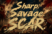 BladeOdessey - Chaos Dangerous Font, a Handwritten Font by HypeWorksCo (Thumbnail 2 of 16)