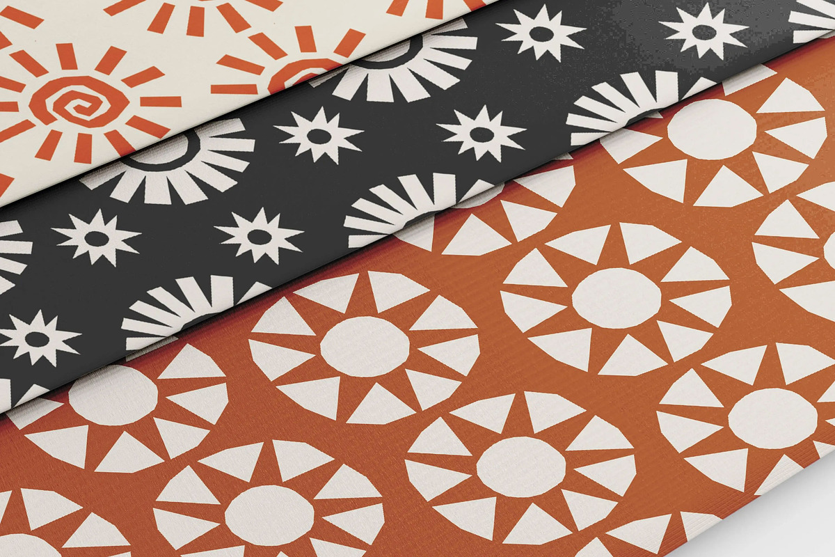 Sun Cut Out Vector Pack, a Solid Icon by Tekuni (Photo 9 of 10)