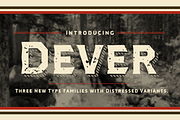 Dever, a Slab Serif Font by insigne (Thumbnail 1 of 7)