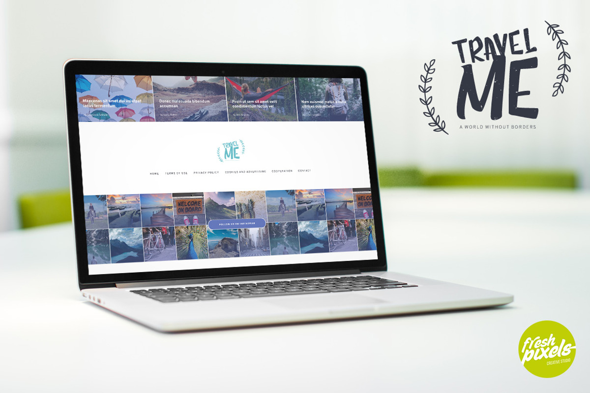 TravelMe - Travel Magazine PSD, a Websites & App Template by FreshPixels (Photo 6 of 9)
