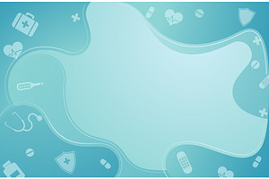 Liquid shape healthcare background, a Healthcare Illustration by Yayasya