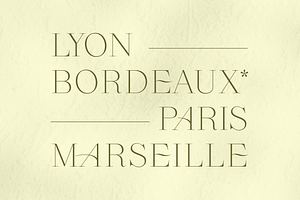 Revaux Elegant Serif Typeface