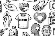 Donation and Charity Symbols, an Object Graphic by RT Studio (Thumbnail 4 of 4)