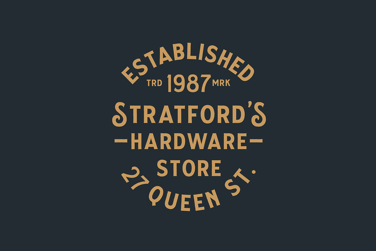 The Shoreman's Typeface preview 4